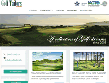 Tablet Screenshot of golftailors.fi